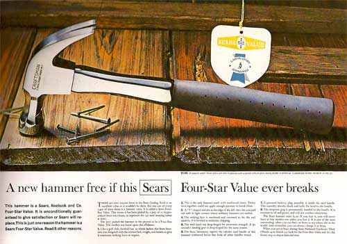 Sears: The Terrific Source Of Quality Tools