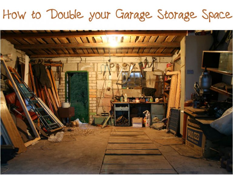 How To Double Your Garage Storage Space