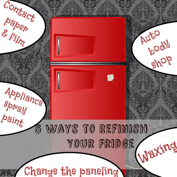 5 Ways To Refinish Your Fridge