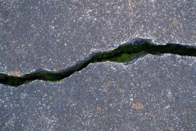 Repairing Cracks in a Concrete Porch