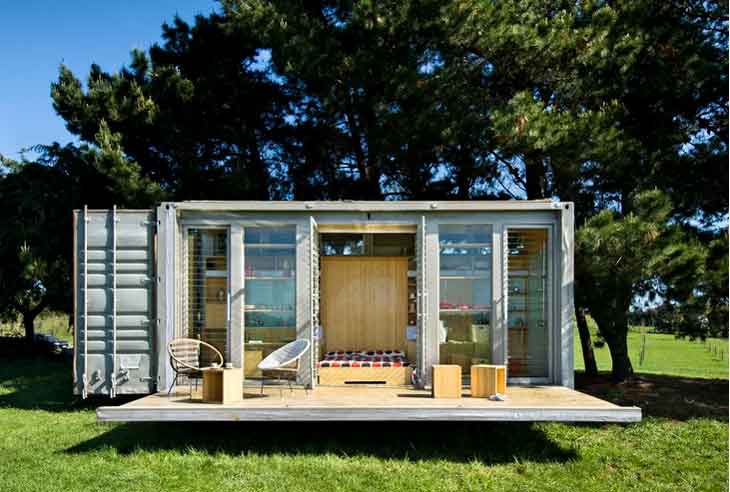 Unusual Housing For Environmental Care: Shipping Container Homes